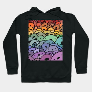 Cute kawaii style Rainbow Hoodie